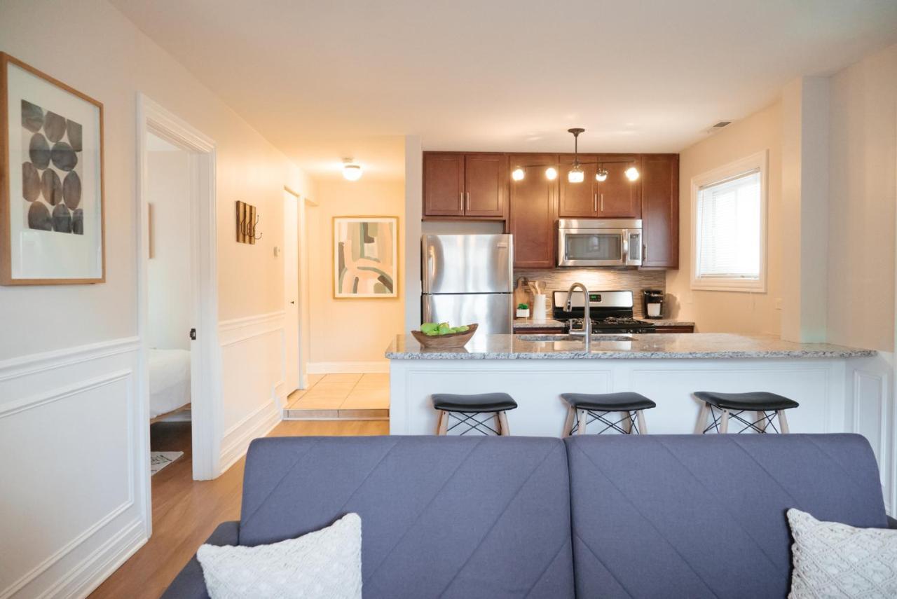 Cozy & Stylish 2Br Apt Near O'Hare Int'L Airport - Central Cozy Dunning Bagian luar foto